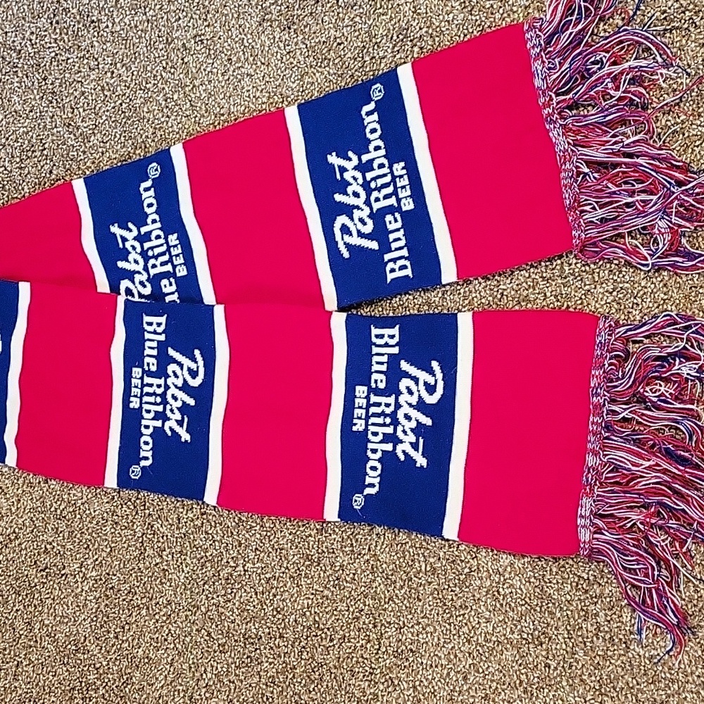 Pabst Blue Ribbon scarf